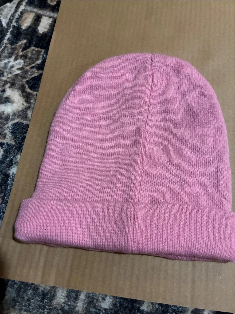 Pink 'Babygirl' Knit Beanie for Kids
